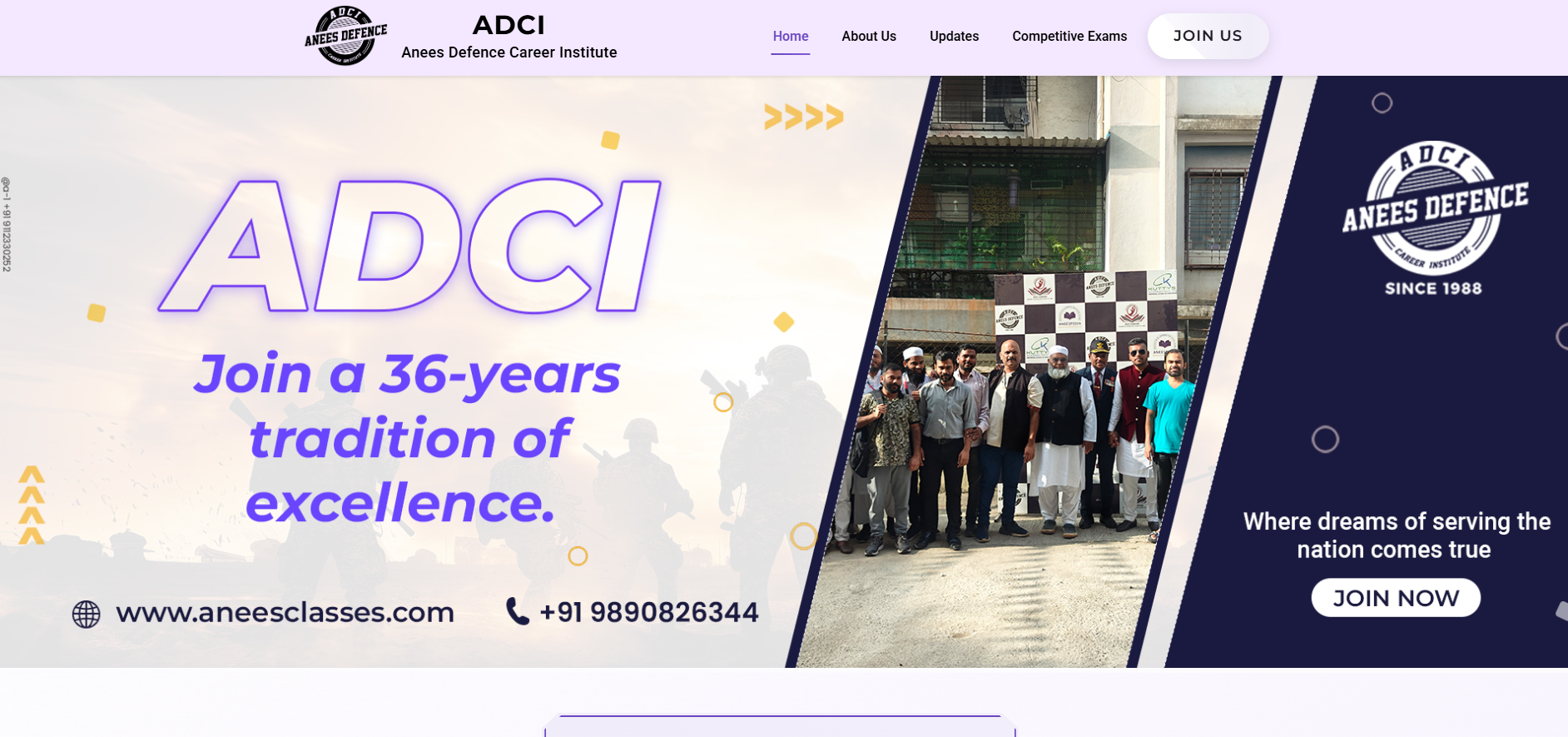 ADCI's Website